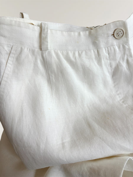 HERMÈS BY MARGIELA SS1999 LINEN SKIRT