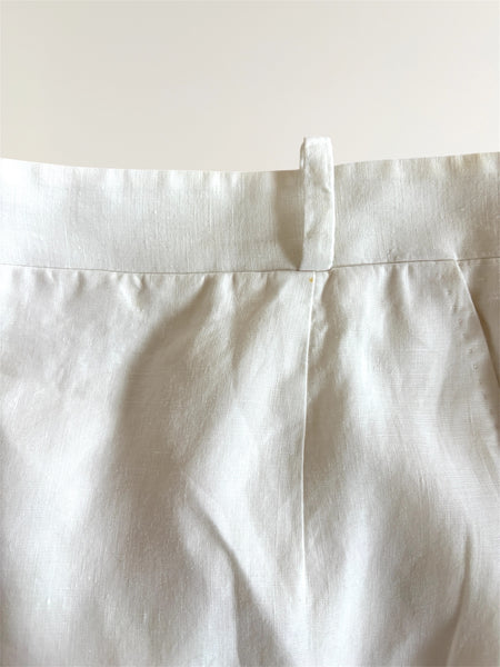 HERMÈS BY MARGIELA SS1999 LINEN SKIRT