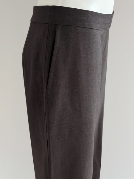 HERMÈS BY MARGIELA WOOL AND SILK PANT