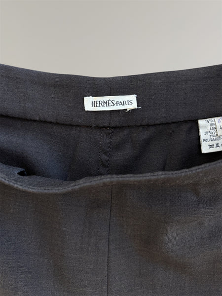 HERMÈS BY MARGIELA WOOL AND SILK PANT