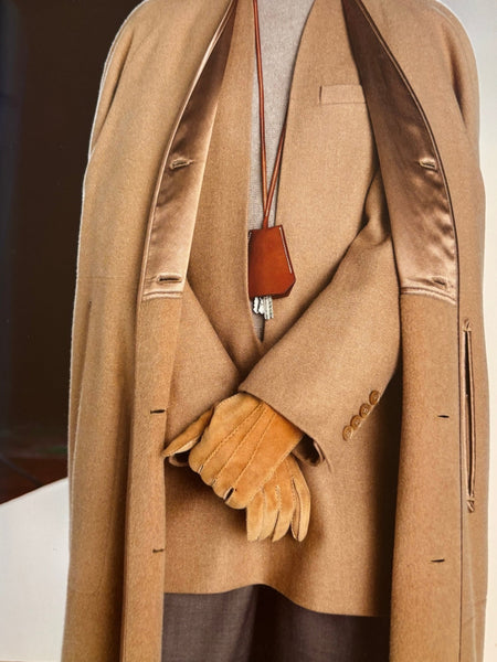 HERMÈS BY MARGIELA AW1998 CAMEL HAIR FLEECE