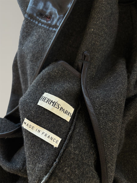 HERMÈS BY MARGIELA AW1998 CAMEL HAIR FLEECE