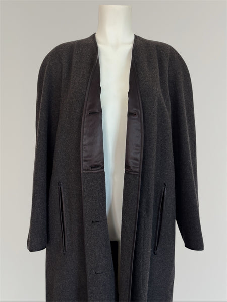 HERMÈS BY MARGIELA AW1998 CAMEL HAIR FLEECE