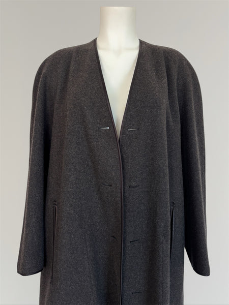 HERMÈS BY MARGIELA AW1998 CAMEL HAIR FLEECE