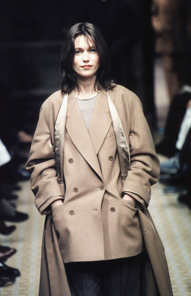 HERMÈS BY MARGIELA AW1998 CAMEL HAIR FLEECE