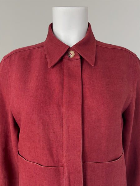 HERMÈS BY MARGIELA SS2001 LINEN JACKET