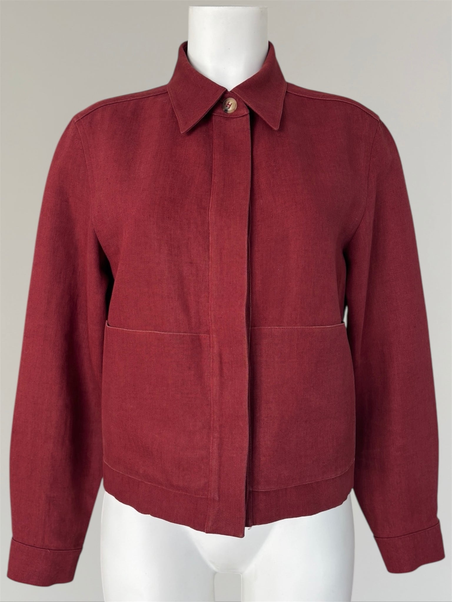HERMÈS BY MARGIELA SS2001 LINEN JACKET