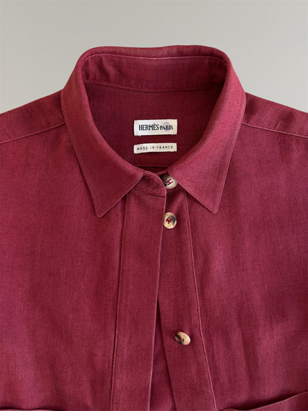 HERMÈS BY MARGIELA SS2001 LINEN JACKET