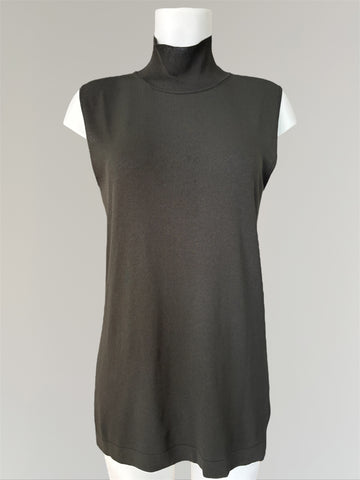 HERMÈS BY MARGIELA LIGHT SLEEVELESS VISCOSE KNIT