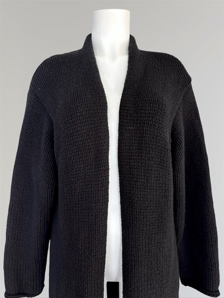 HERMÈS BY MARGIELA AW1998 HAND KNITTED CASHMERE CARDIGAN