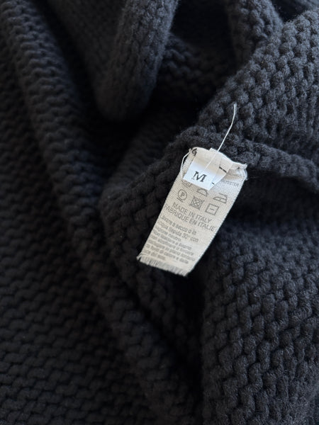 HERMÈS BY MARGIELA AW1998 HAND KNITTED CASHMERE CARDIGAN