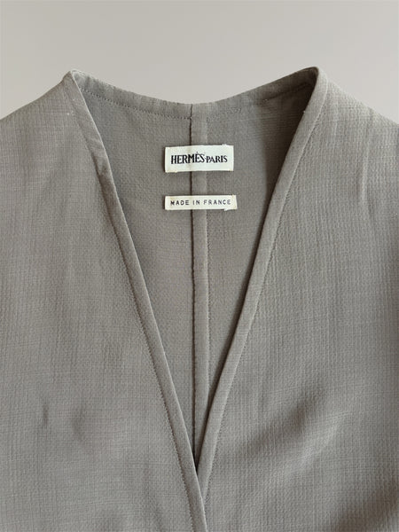HERMÈS BY MARGIELA SS1999 LONG LIGHTWEIGHT COAT