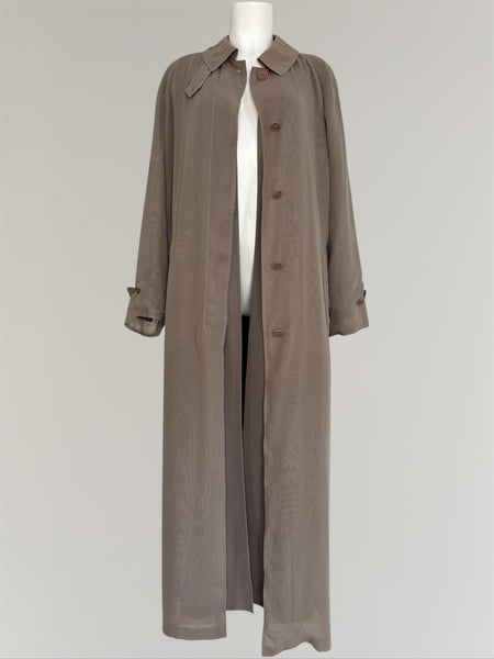 HERMÈS BY MARGIELA SS1999 ANTI-PLUIE LONG TRENCH COAT