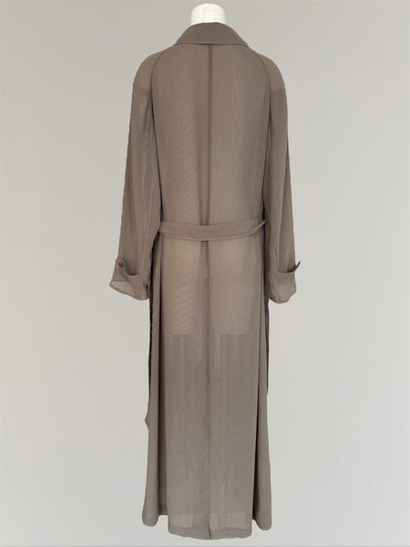 HERMÈS BY MARGIELA SS1999 ANTI-PLUIE LONG TRENCH COAT