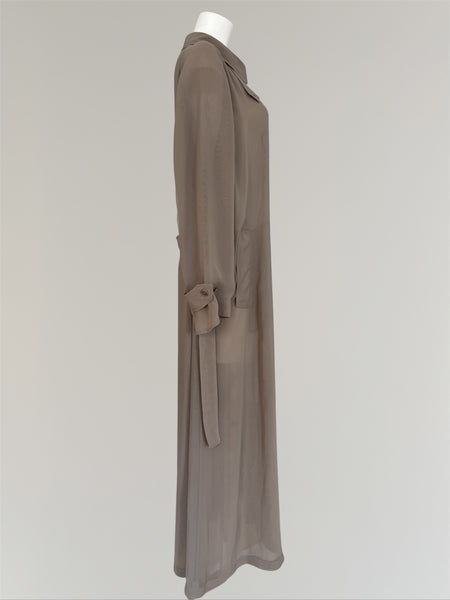 HERMÈS BY MARGIELA SS1999 ANTI-PLUIE LONG TRENCH COAT