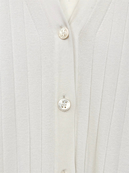 HERMÈS BY MARGIELA LIGHTWEIGHT VISCOSE KNIT CARDIGAN