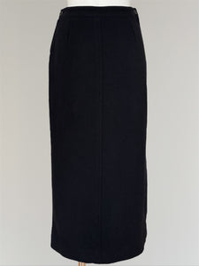 HERMÈS BY MARGIELA AW1998 LONG CAMEL HAIR SKIRT