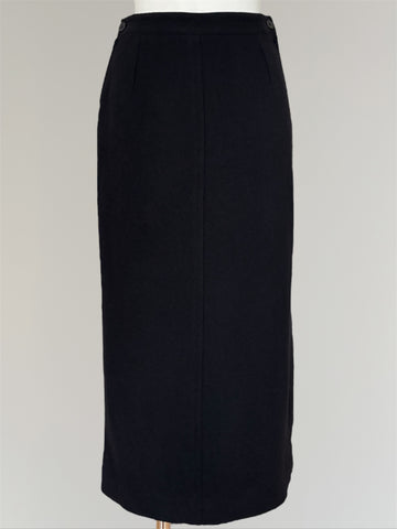 HERMÈS BY MARGIELA AW1998 LONG CAMEL HAIR SKIRT