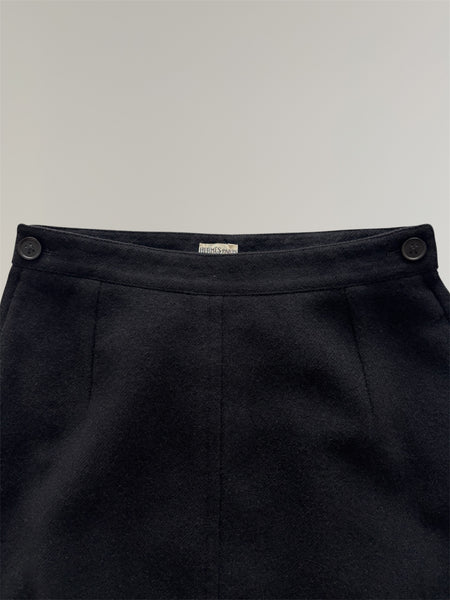 HERMÈS BY MARGIELA AW1998 LONG CAMEL HAIR SKIRT