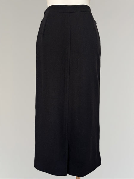HERMÈS BY MARGIELA AW1998 LONG CAMEL HAIR SKIRT