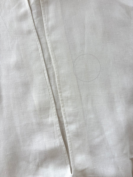 HERMÈS BY MARGIELA SS1999 LINEN VAREUSE SHIRT