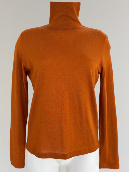 HERMÈS BY MARGIELA AW2000 CASHMERE AND SILK TURTLENECK PULLOVER