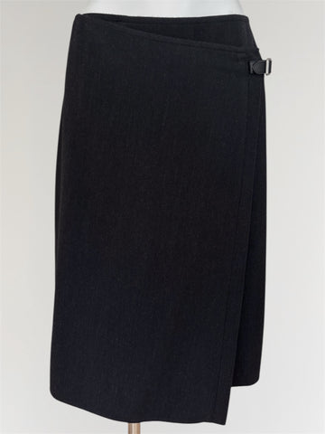 HERMÈS BY MARGIELA AW2000 MID-LENGTH WRAP SKIRT