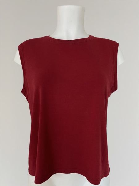 HERMÈS BY MARGIELA SS2001 SLEEVELESS JERSEY TOP