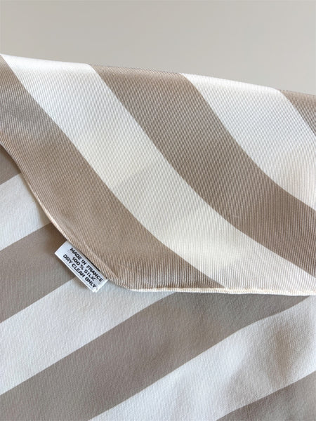 HERMÈS BY MARGIELA SS2002 LOSANGE SILK SCARF