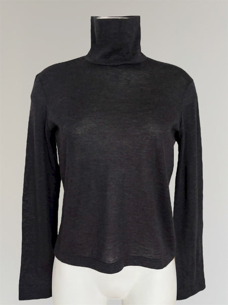 HERMÈS BY MARGIELA LIGHTWEIGHT CASHMERE TURTLENECK PULLOVER