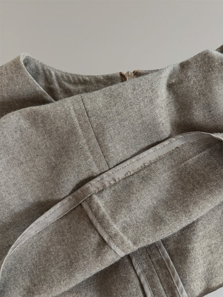 HERMÈS BY MARGIELA AW1999 WOVEN CASHMERE TUNIC