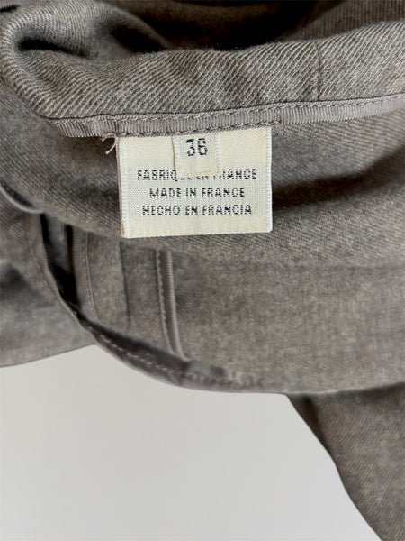 HERMÈS BY MARGIELA AW1999 WOVEN CASHMERE TUNIC