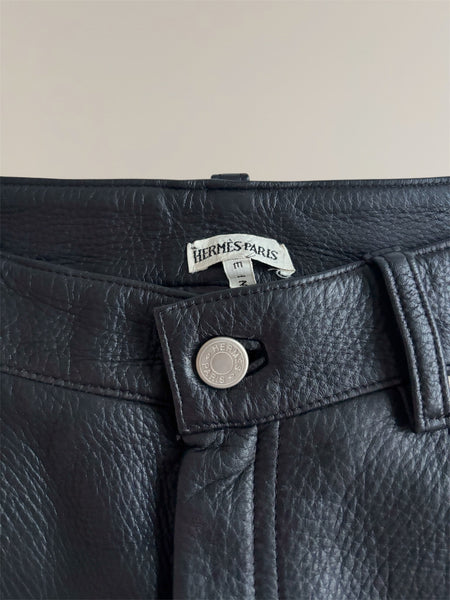HERMÈS BY MARGIELA DEERSKIN TROUSER