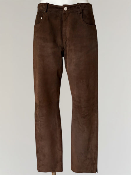 HERMÈS BY MARGIELA SUEDE TROUSER