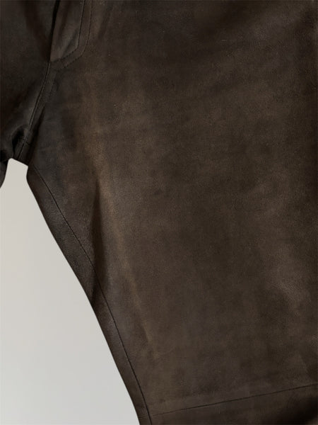 HERMÈS BY MARGIELA SUEDE TROUSER