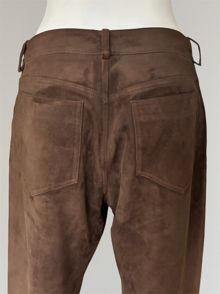 HERMÈS BY MARGIELA SUEDE TROUSER