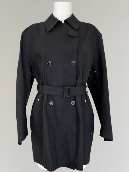 HERMÈS BY MARGIELA AW2001 MACKINTOSH TRENCH COAT