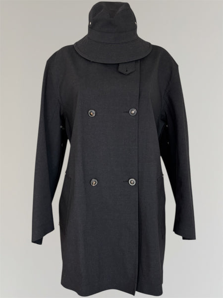 HERMÈS BY MARGIELA AW2001 MACKINTOSH TRENCH COAT