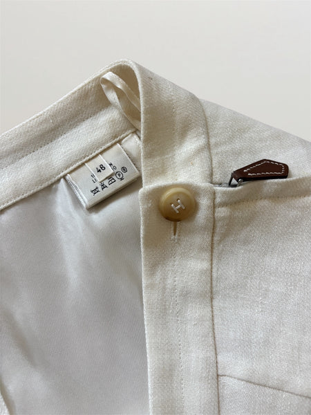 HERMÈS BY MARGIELA SS2001 LINEN PANT