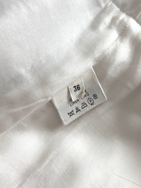 HERMÈS BY MARGIELA SS2002 LINEN SKIRT