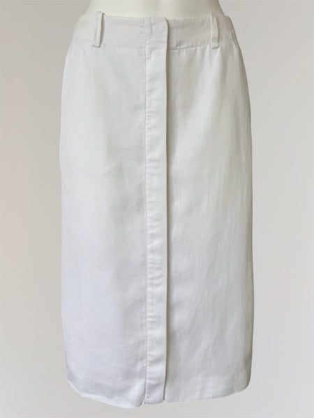 HERMÈS BY MARGIELA SS2002 LINEN SKIRT