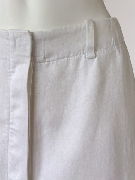 HERMÈS BY MARGIELA SS2002 LINEN SKIRT