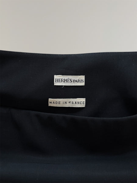 HERMÈS BY MARGIELA SS2003 MID-LENGTH WRAP SKIRT
