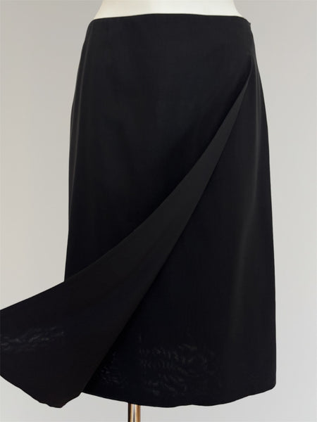 HERMÈS BY MARGIELA SS2003 MID-LENGTH WRAP SKIRT