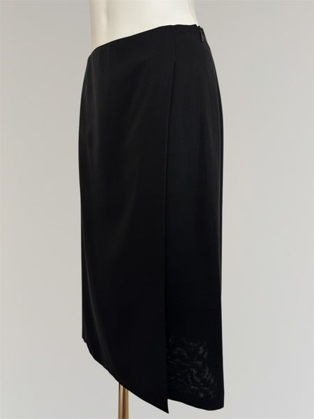 HERMÈS BY MARGIELA SS2003 MID-LENGTH WRAP SKIRT