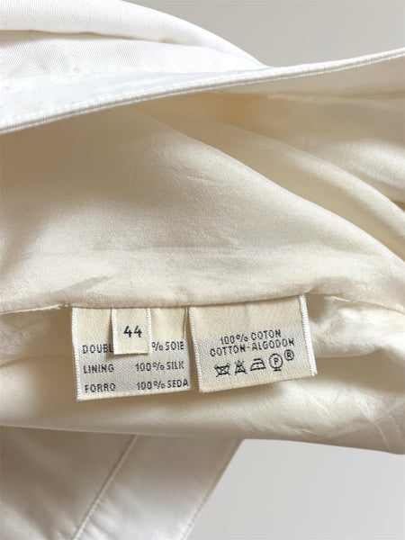 HERMÈS BY MARGIELA SS1999 COTTON LONG SKIRT