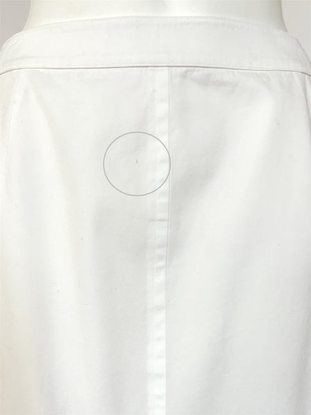 HERMÈS BY MARGIELA SS1999 COTTON LONG SKIRT