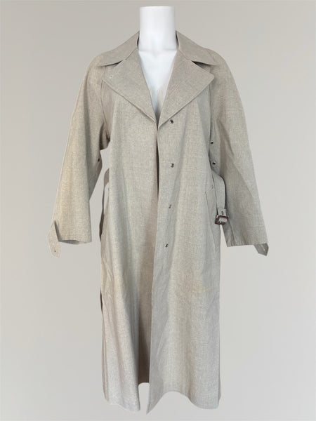 HERMÈS BY MARGIELA AW2001 MACKINTOSH TRENCH COAT