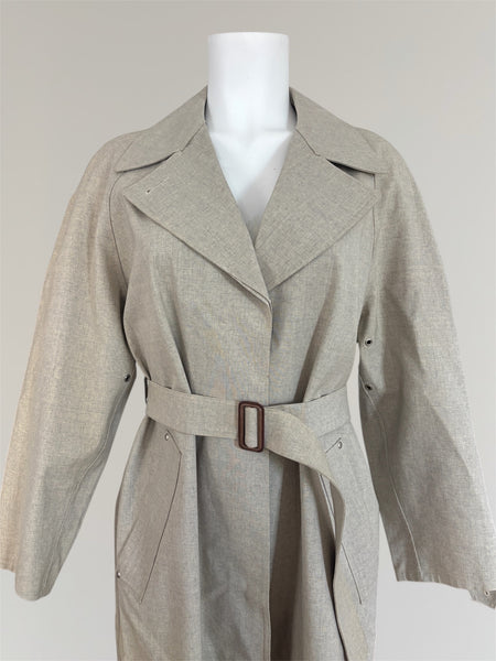HERMÈS BY MARGIELA AW2001 MACKINTOSH TRENCH COAT