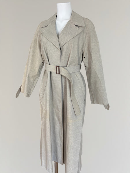 HERMÈS BY MARGIELA AW2001 MACKINTOSH TRENCH COAT